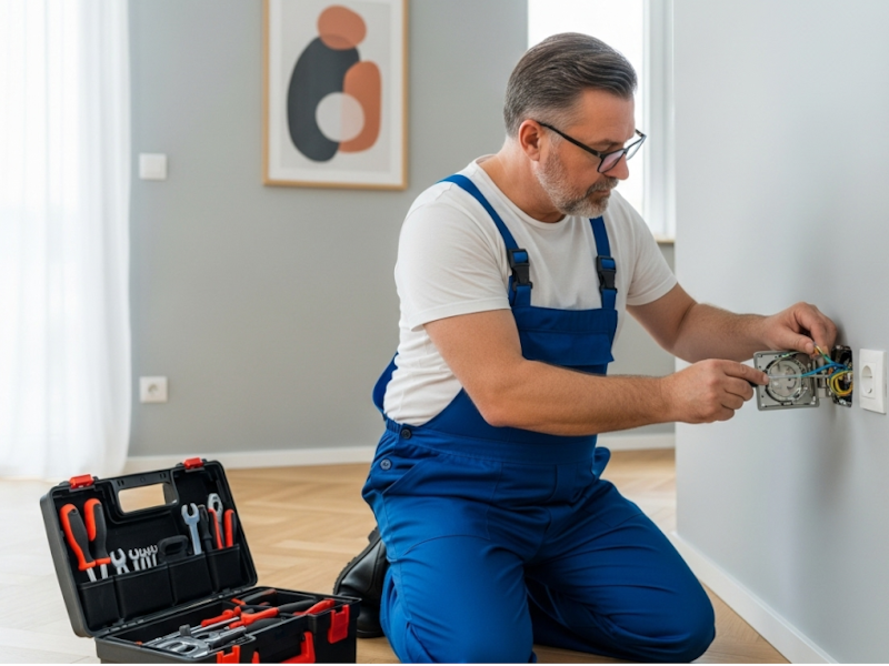 wymiana gniazdka bielawa